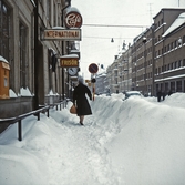 Fabriksgatan mot norr, 1960-tal