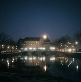 Örebro slott i månljus, 1960-tal