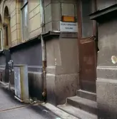 Entré till Fabriksgatan 5, 1970-tal