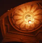 Interiör från gamla teatern, 1970-tal