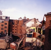 Rivning av kvarteret Tullen, 1975