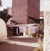 Gårdsintriör på Malmgatan, 1960-tal