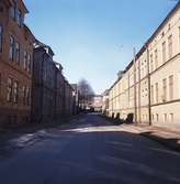 Rivningshus på Berggatan, 1973