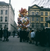 Ballongförsälning på Hindersmässan, 1970-tal