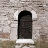 Sydportalen till Edsbergs kyrka, 1975