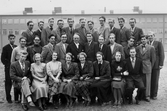 Klass 1B på Tekniska läroverket, 1950