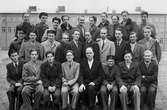 Klass 1D på Tekniska läroverket, 1950