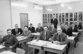Elever på Tekniska läroverket, 1950