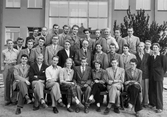 Klass 1B på Tekniska läroverket, 1951