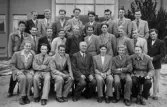 Klass 2MA på Tekniska läroverket, 1951