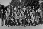 Klass 1A på Tekniska läroverket, 1952