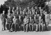 Klass 1D på Tekniska läroverket, 1952