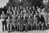 Klass 2M på Tekniska läroverket, 1952