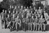 Klass 2TE på Tekniska läroverket, 1952