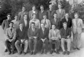 Klass 3MA på Tekniska läroverket, 1952
