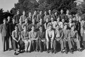Klass 3TE på Tekniska läroverket, 1952