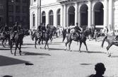 Start av Budkaveln. Stortorget i Gamla stan.