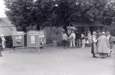 Hembygdens år. Hyttorget på Hembygdens dag på Skansen.