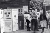 Hembygdens år. Hyttorget på Hembygdens dag på Skansen.