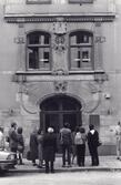 Konferensen Stadsstudier-något för skolan? 11 okt 1984. Stadsspår på temat fönster.