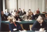 Konferensen Bildhantering i Norrtälje mars 1984.