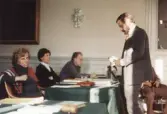 Konferensen Bildhantering i Norrtälje mars 1984.