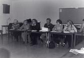 Kursen Hembygdsforskning i Västerhaninge 9-11 oktober 1981.