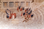 Modell av grekisk scen, 1960-tal