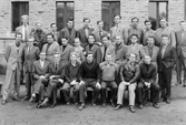 Klass 1D på Tekniska läroverket, 1953