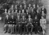 Klass 1A på Tekniska läroverket, 1950-tal