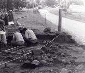 Arkeologikurs i Finsta 1984.