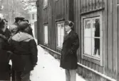 Kursen Byggnadsvård på Torekällberget i Södertälje 14-15 april 1981.