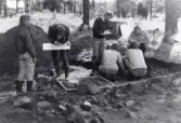 Arkeologikurs i Finsta 1984.
