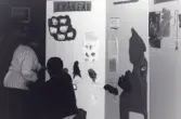 Kursen Utställningsteknik i Tullinge 4-5 april 1981.
