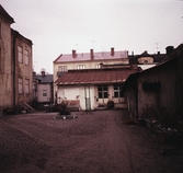 Rivningshus på Strömersgatan, 1975