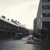 Lastbil kör genom Gamla söder, 1959