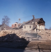 Rivning på Jakobsgatan, 1973