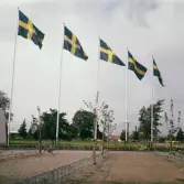 Flaggor vid Gustavsvik, 1960-tal