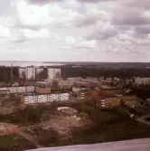 Vy från Svampen mot Norrby, 1960-tal