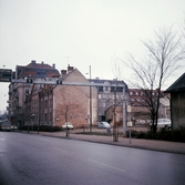 Rivningstomt på Rudbecksgatan, 1970-tal