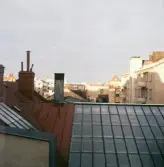 Hustak på Drottninggatan, 1970-tal