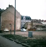 Rivningstomt på Rudbecksgatan 5, 7, 1970-tal