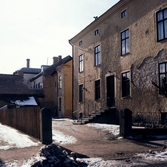 Rivningshus på Berggatan, 1971