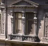 Utsmyckning på Edwalls hörna, 1960-tal