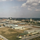 Vy över Aspholmens industriområde, 1960-tal