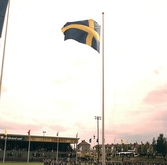 Hissad flagga vid invigningen Örebro 700 år, 1965