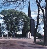 Klockstapeln vid Sköllersta kyrka, 1970-tal