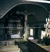 Interiör från tångeråsa kyrka, maj 1965