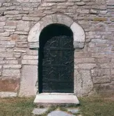 Sydportalen till Edsbergs kyrka, 1975