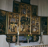 Interiör från Ödeby kyrka, 1960-tal